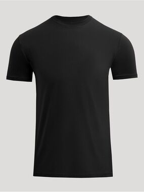 True Classic Black Crewneck T-Shirt - Men Large